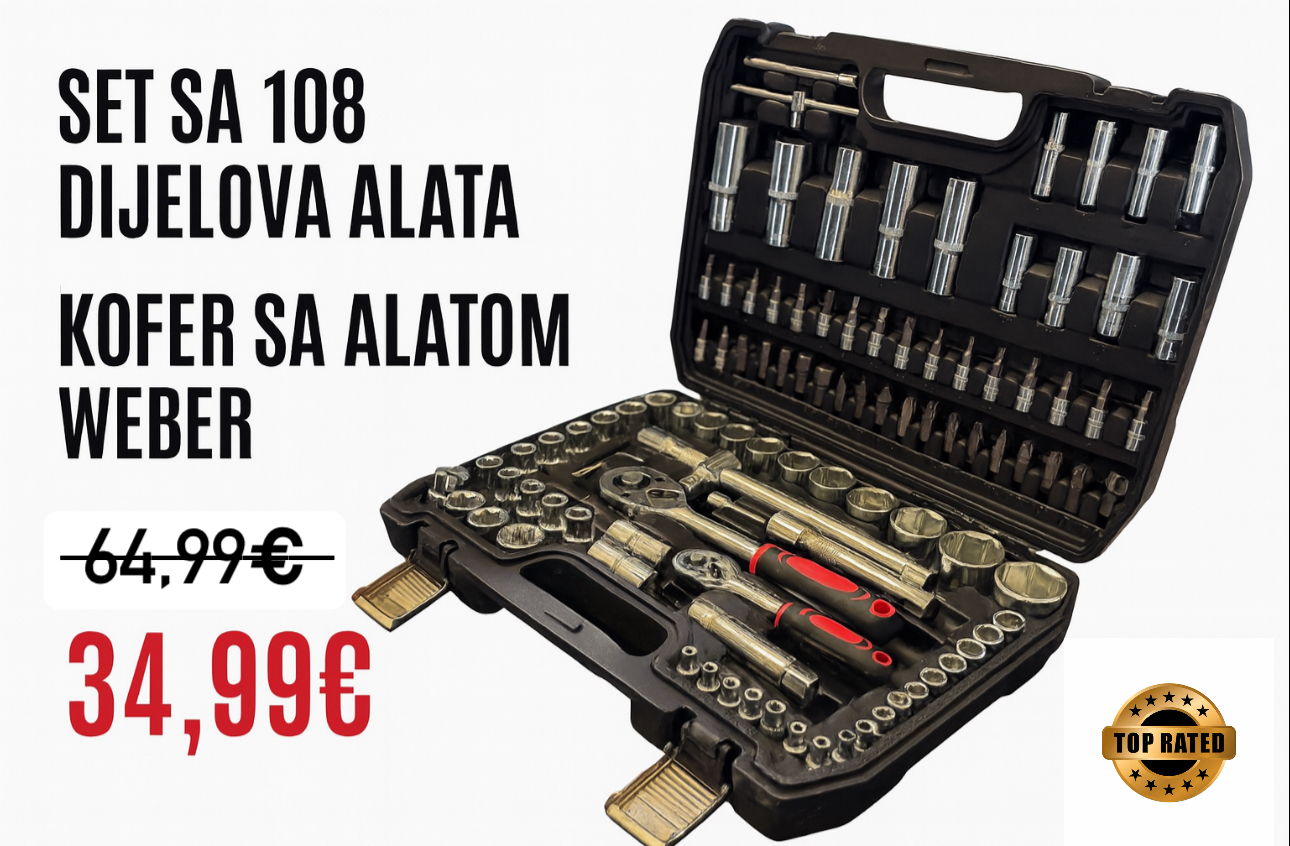 WEBER KOFER SA ALATOM 108 DIJELNI